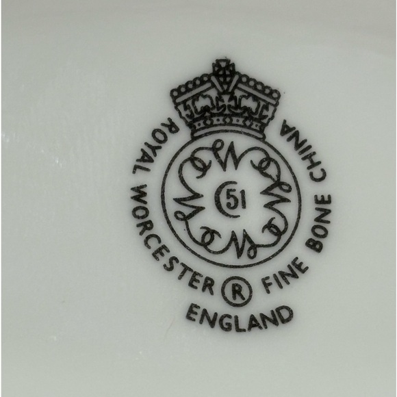 Vintage Royal Worcester Bone China Toothpick Holder - Picture 5 of 7